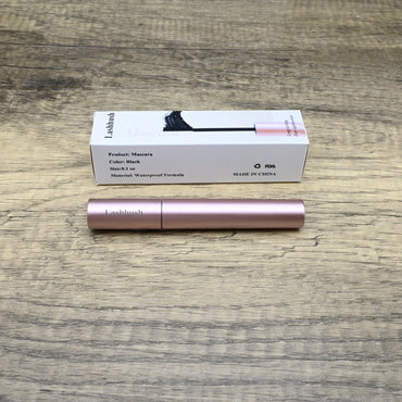 Lashhush Professional Lengthening & Curling Mascara - Waterproof Volume-Boosting Eye Mascara with Precision Brush for Dramatic Lashes