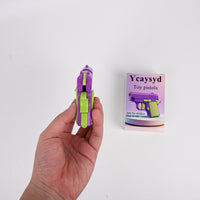 Ycaysyd Kids Gravity Powered Toy Pistols Safe Stress Relief Toy Pistols for Children