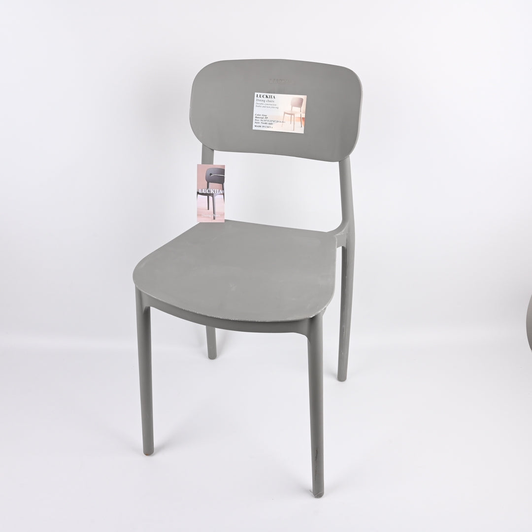 LUCKIIA Dining Chairs - Thickened Modern Kitchen Chairs with Backrest for Home & Commercial Use