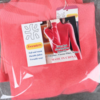 图标 Classic Solid Color Sweaters Soft & Warm Winter Pullovers Versatile Everyday Wear