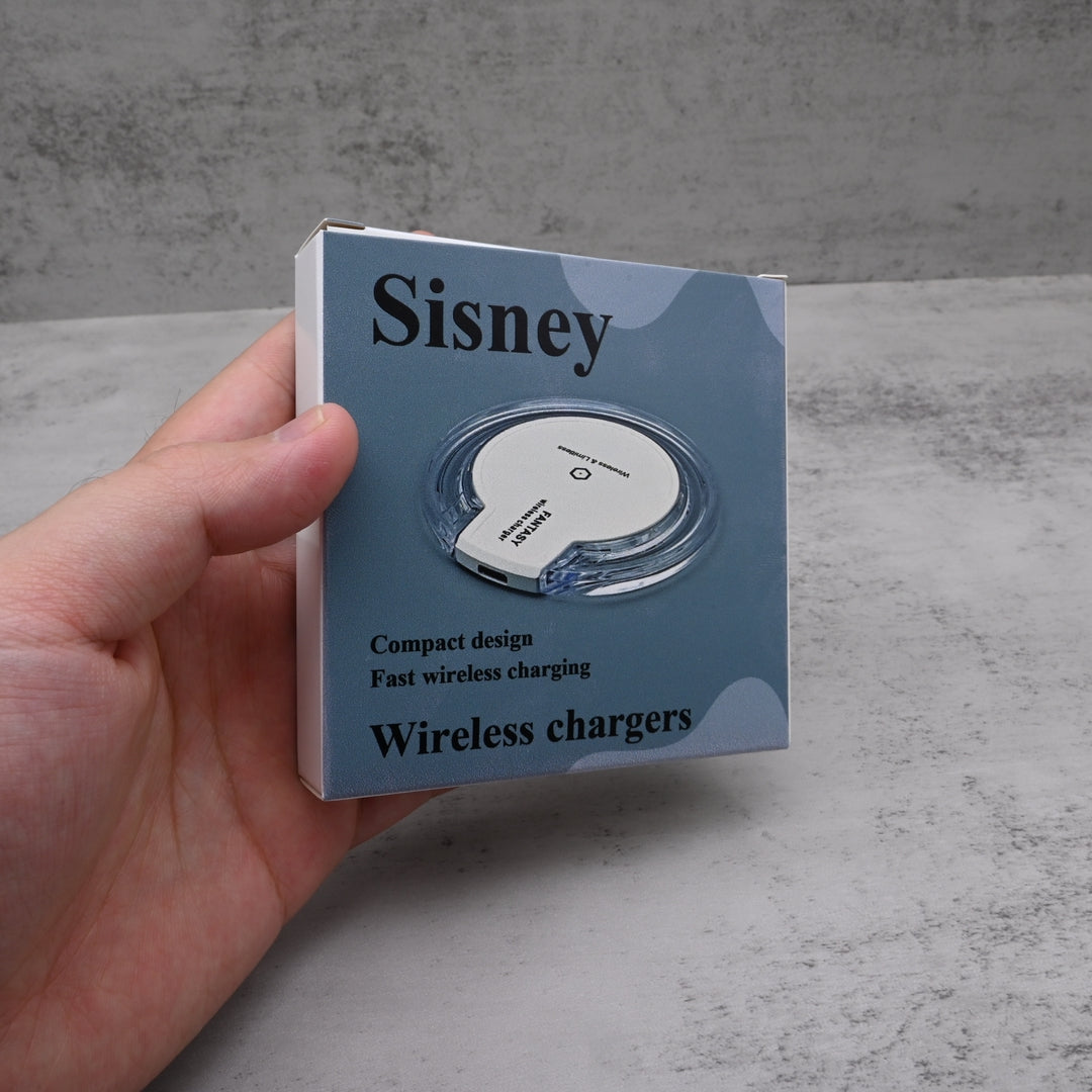 Sisney Wireless Chargers - Ultra-Thin 5W Fast Charging Pad with Universal Compatibility