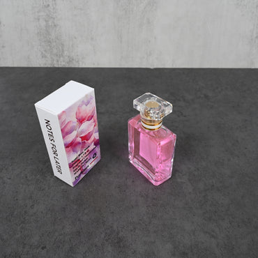 NOTES FOR LATER Pink Floral Fruity Perfume for Women Elegant Long-lasting Fragrance, Feminine & Charming Scent