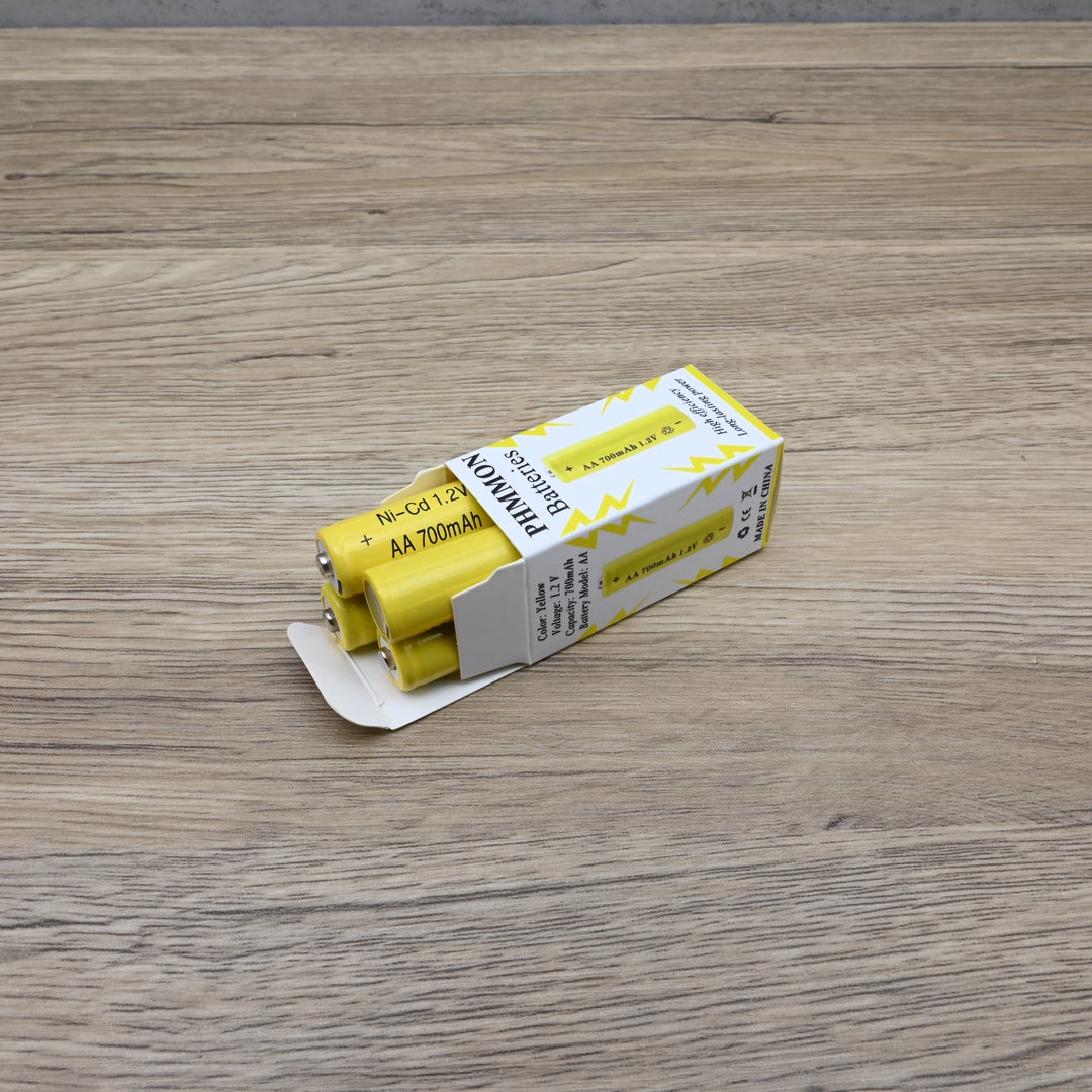 PHMMON Premium AA Rechargeable Batteries: High Capacity 2800mAh Lithium-Ion Batteries Pack