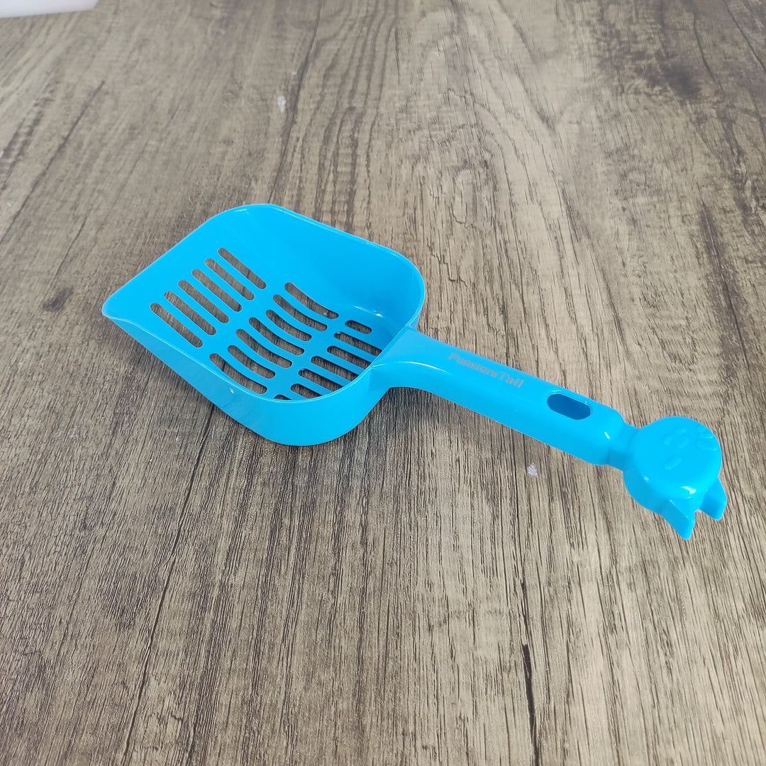 FunstersTail Cat Litter Scoop, Blue