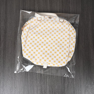 boombeatz Korean Style White Backpack for Women Fashionable Lightweight Daypack for School, Work & Travel