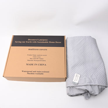 Deconovo's purpose: Saving our Earth with Sustainable Home Decor Premium Waterproof Mattress Covers Breathable Bed Protection Sheet Luxury Fitted Mattress Protector Covers Full Range Sizes