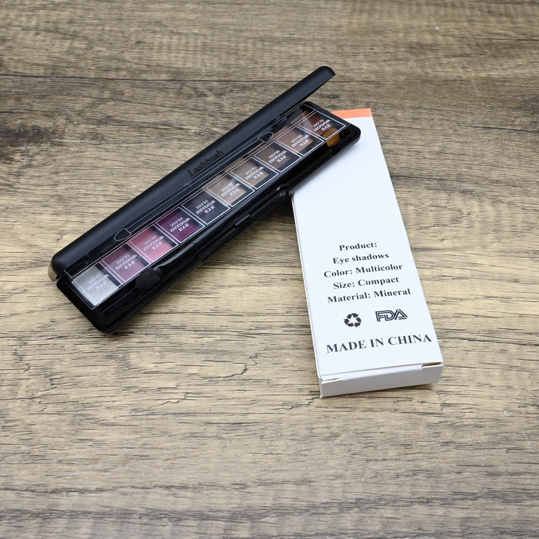 Lashhush Professional Eye Shadows Palette Highly Pigmented Eye Shadows Collection Long Lasting Makeup Colors for All Occasions