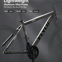 FLYLU Mountain bikes for adults, men, women, junior high school students, and teenagers, 20/22/24/26-inch geared bikes