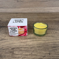 NOTES FOR LATER Osmanthus Scented Soy Candle Natural Long-Lasting Aromatherapy Candle in Yellow