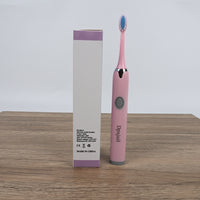 Dpxjuil Pink Waterproof Sonic Electric Toothbrushes Advanced Cleaning Electric Toothbrushes with Multiple Modes