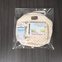 boombeatz Korean Style White Backpack for Women Fashionable Lightweight Daypack for School, Work & Travel