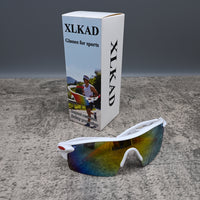 XLKAD Glasses for Sports Cycling Sunglasses Ultra Lightweight Impact Resistant for Riding