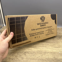 WEIHAOXI Solar-Powered Battery Chargers: Eco-Friendly, Ultra-Fast, and Portable Power for Your Devices