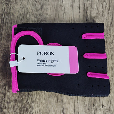 POROS Adjustable Work-out gloves – Durable Neoprene for Superior Grip Injury Prevention