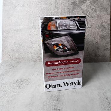 Qian.Wayk Premium LED Vehicle Headlight Assembly High-Brightness Weatherproof Headlights for Enhanced Night Driving