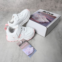 MiYue Children's Lightweight Athletic Shoes Breathable Flexible Sports Sneakers for Kids