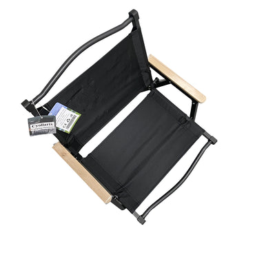 Cyollarix Camping furniture Black Oxford Cloth Steel Frame120 Kilogram Load 57x57x75cm Camping Furniture For Outdoor Use