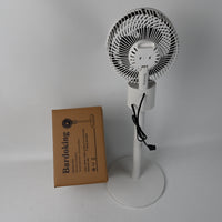 Bardoking Electric Fans Air Circulation Fan Standing Fan Remote Control Oscillating Quiet Strong Airflow for Home and Dorm