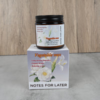 NOTES FOR LATER Natural Vegetable Wax Dry Flower Scented Candle Classic Medium Coffee & White Tea Ginger Flower Aroma