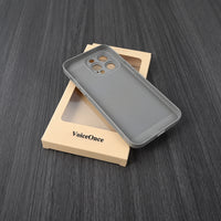 VoiceOnce Cell Phone Case for Apple iPhone 15 Pro Max Gray TPU Durable Perfect Fit