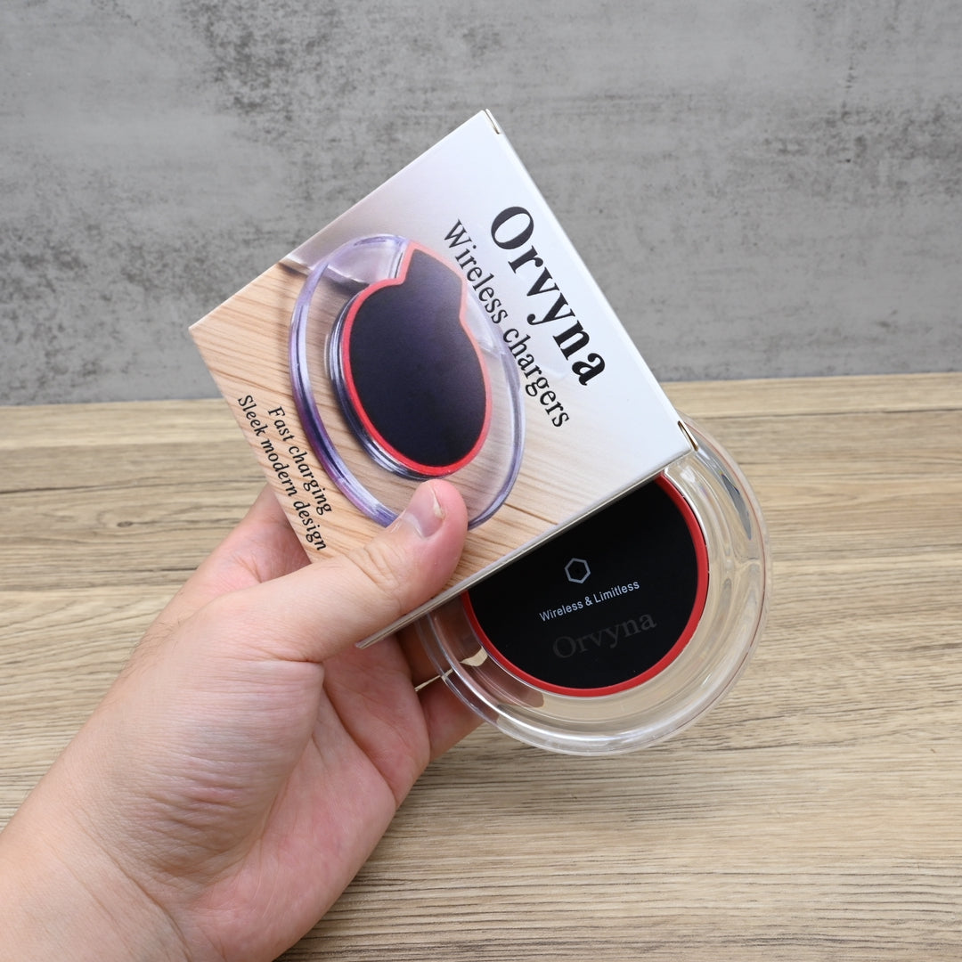 Orvyna Wireless Chargers: Ultra-Slim 15W Magnetic Fast-Charging Pad with Qi Technology