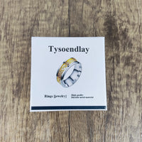 Tysoendlay Elegant Gold Ring - Luxurious and Stylish for Everyday Wear and Special Occions