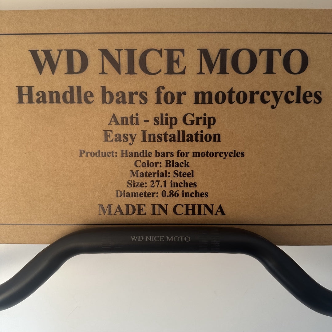 WD NICE MOTO Handle Bars for Motorcycles: High-Performance, Lightweight, and Precision-Crafted for Enhanced Control