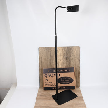 QAQMILI Adjustable Floor Stand for Phone & Tablet Flexible Arm PC Tablet Mount with 360° Rotation