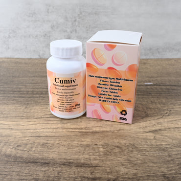 Cumiv Nutritional Supplements Multiple Vitamins and Minerals Tablets for Children and Adults