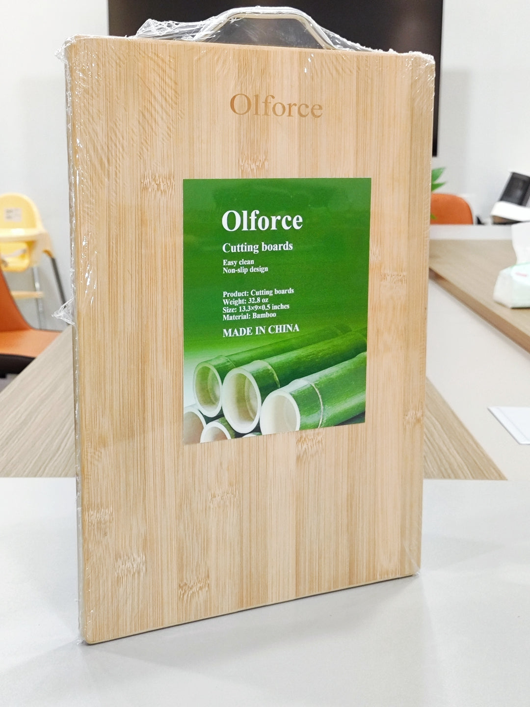 Olforce Eco-Friendly Bamboo Cutting Boards for Versatile Kitchen Use