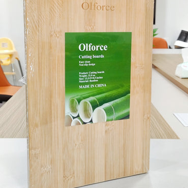 Olforce Eco-Friendly Bamboo Cutting Boards for Versatile Kitchen Use