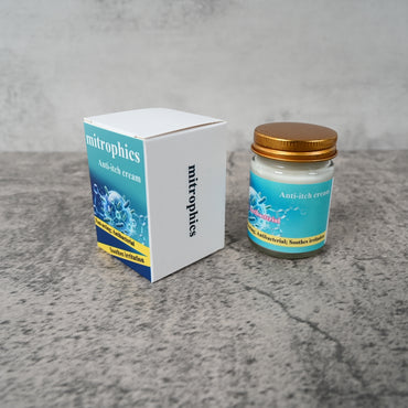 mitrophics Antifungal Preparations Fast Acting Itch Relief Cream Antibacterial Soothes Irritation Moisturizes for Dry Wet and Irritated Skin