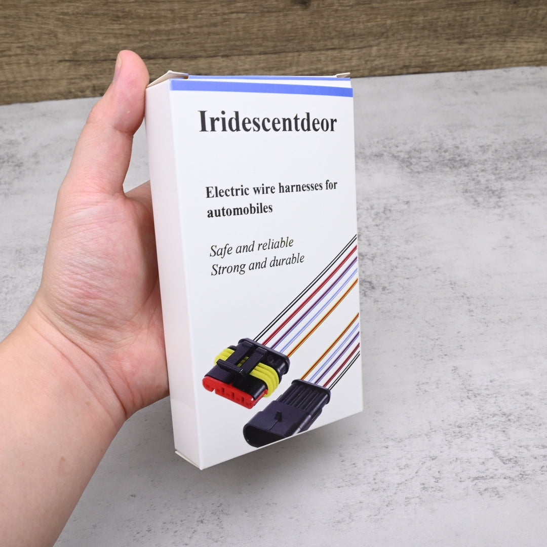 Iridescentdeor Electric Wire Harnesses for Automobiles - Professional Automotive Wiring Harness Kit with Premium Copper Conductors