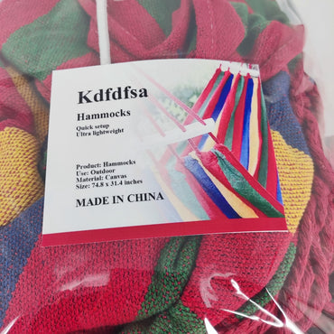 Kdfdfsa High-Quality Hammocks for Ultimate Relaxation in Your Patio, or Camping Trips