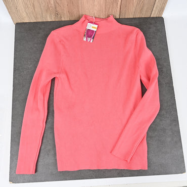 图标 Classic Solid Color Sweaters Soft & Warm Winter Pullovers Versatile Everyday Wear