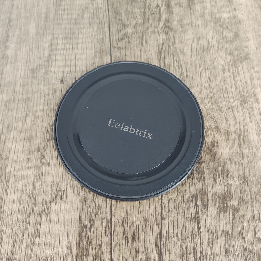 Eelabtrix Black Portable Wireless Charger for Android, Apple, Samsung, Xiaomi, Huawei