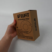 UEUFiT Swimming Rings Durable PVC Lightweight for Kids and Adults Summer Fun