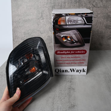 Qian.Wayk Premium LED Vehicle Headlight Assembly High-Brightness Weatherproof Headlights for Enhanced Night Driving