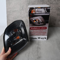 Qian.Wayk Premium LED Vehicle Headlight Assembly High-Brightness Weatherproof Headlights for Enhanced Night Driving