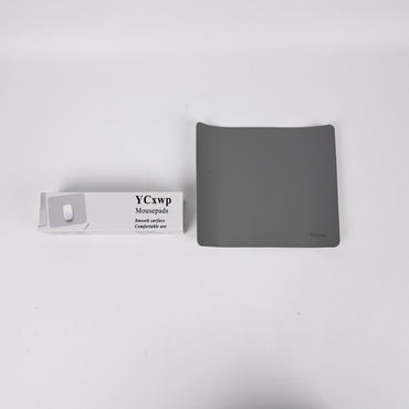 YCxwp Professional Gray Mousepads Precision Tracking Surface Large Mousepads for Office and Gaming