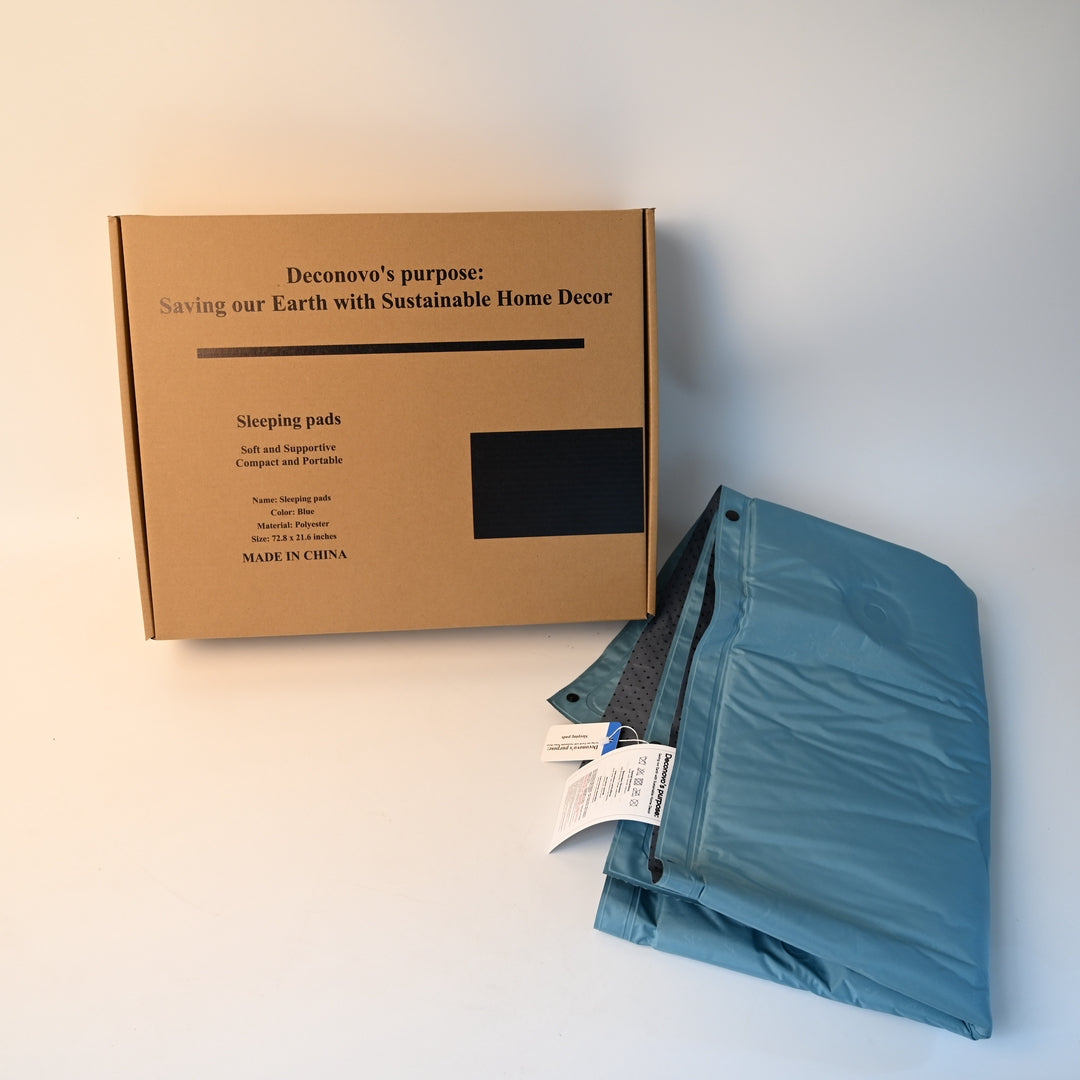 Deconovo's purpose: Saving our Earth with Sustainable Home Decor Sleeping Pads Professional Outdoor Insulated Comfort Mattress Portable Hiking Backpacking Rest Mat