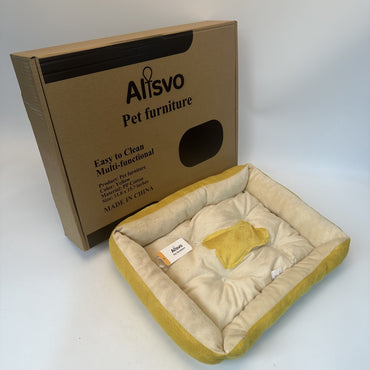 AITsvo Pet Furniture Pet Lounger - Multi-Functional Bed, Sofa & Crate Solutions for Dogs and Cats