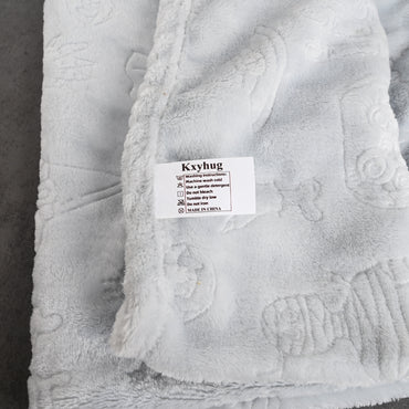 Kxyhug Compact Travel Blanket Lightweight Portable Traveling Blanket for Planes, Trains & Road Trips