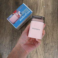 mixjergeen Press‑Top Toothpick Holder Hygienic Pink Toothpick Dispenser, Easy‑Access Design for Kitchen & Dining Table