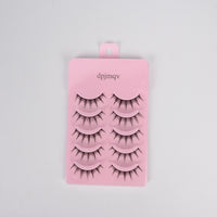 dpjmqv 5 Pairs Little Devil False Eyelashes Dramatic Reusable False Eyelashes for Special Events