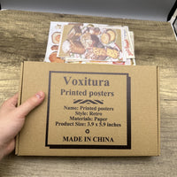 Voxitura Decorative Wall Art - Large Size Unframed Printed Poster for Home & Office Decor