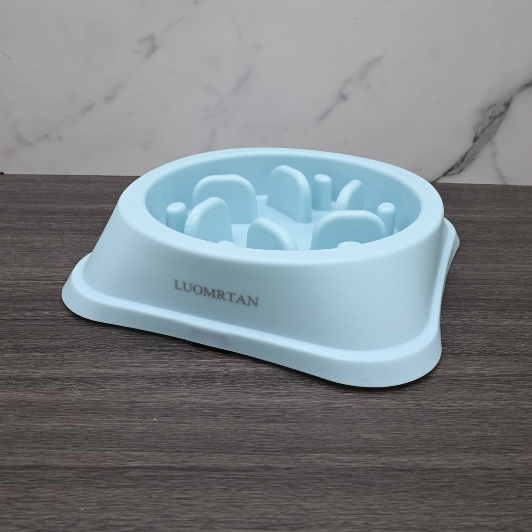 LUOMRTAN Premium Pet Bowls: Interactive Slow Feeder Collection for Healthy Dining