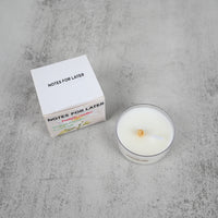 NOTES FOR LATER Jasmine Scented Tea Light Candles Floral Aromatherapy Candle Set for Relaxation & Home Decor
