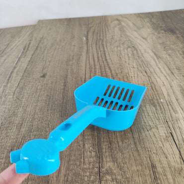 FunstersTail Cat Litter Scoop, Blue