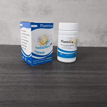 Plantriva Vitamin and Mineral Supplements – High-Potency Supplement for Energy